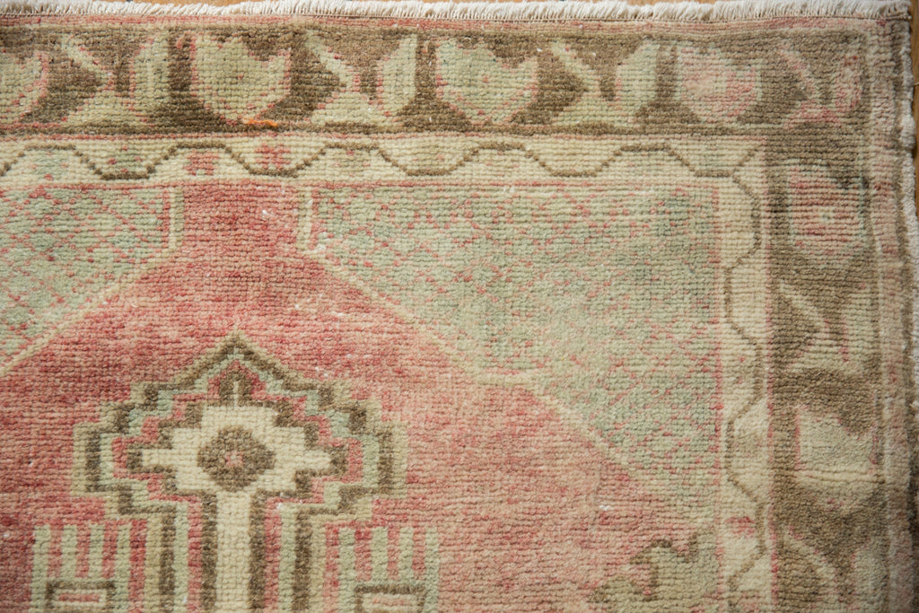 3x4.5 Vintage Distressed Oushak Rug