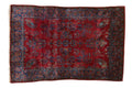 4.5x6.5 Antique Fine Kashan Rug