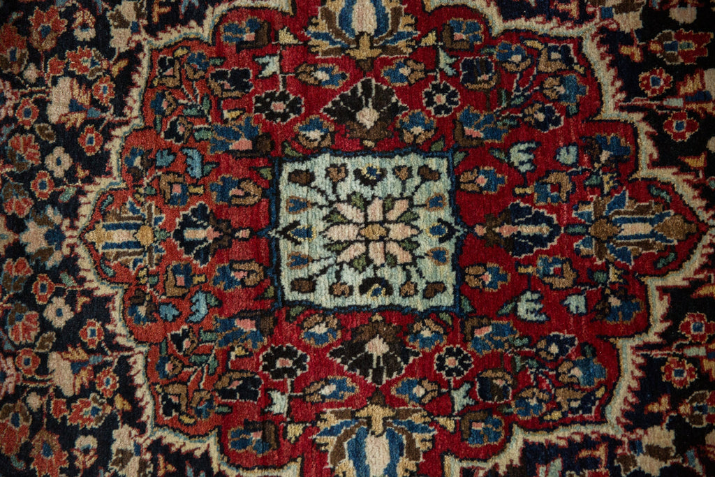 4.5x7 Vintage Sarouk Rug