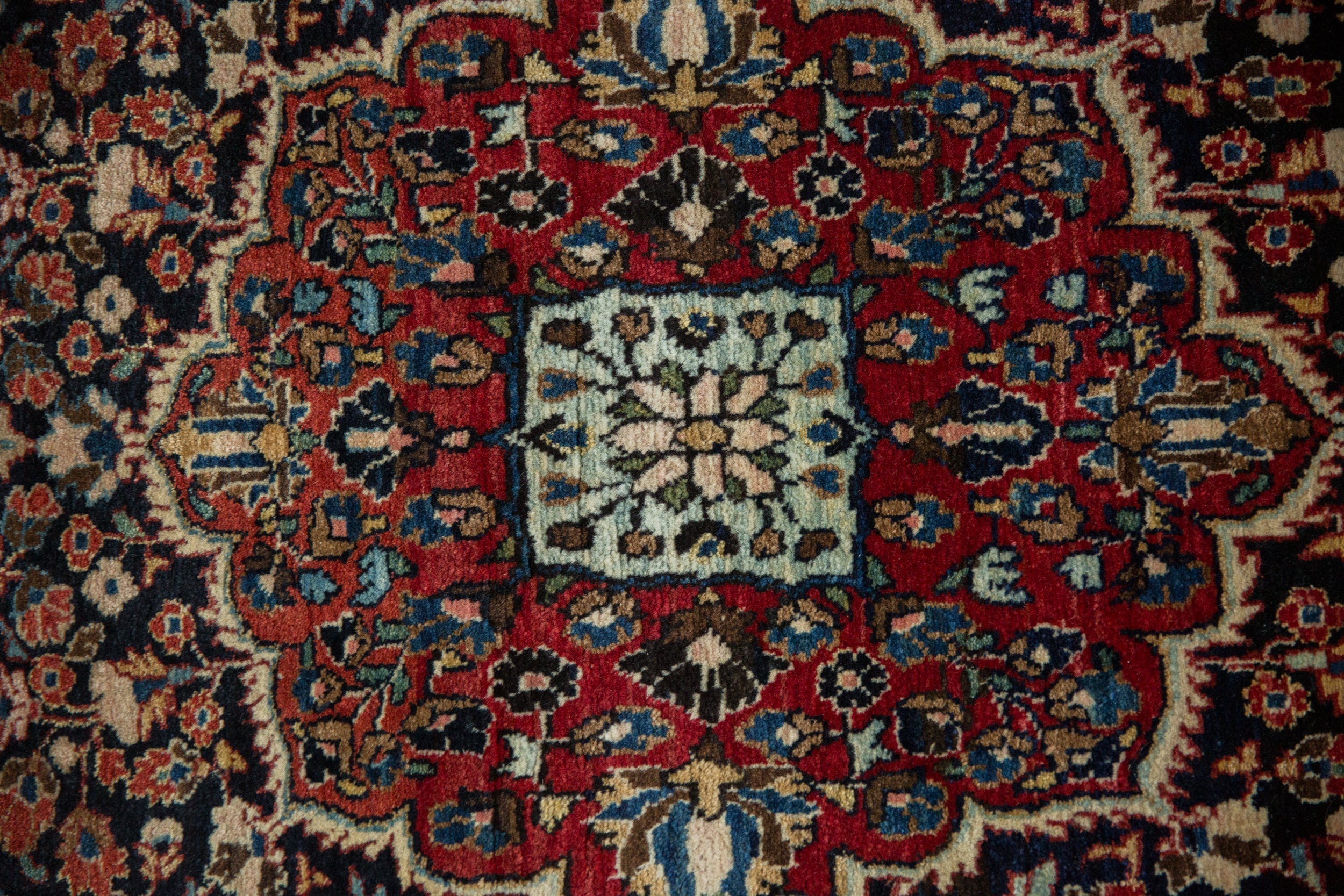4.5x7 Vintage Sarouk Rug