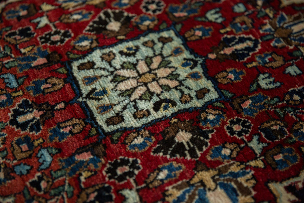 4.5x7 Vintage Sarouk Rug