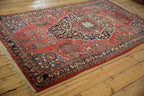 4.5x7 Vintage Sarouk Rug