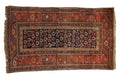4x6 Antique Kurdish Hamadan Rug