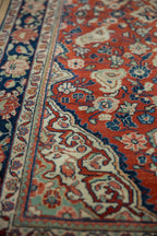 4x7 Vintage Sarouk Rug