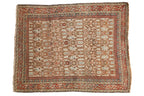 3.5x4.5 Antique Caucasian Rug