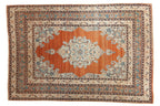 4x6 Fine Antique Haji Jalili Tabriz Rug