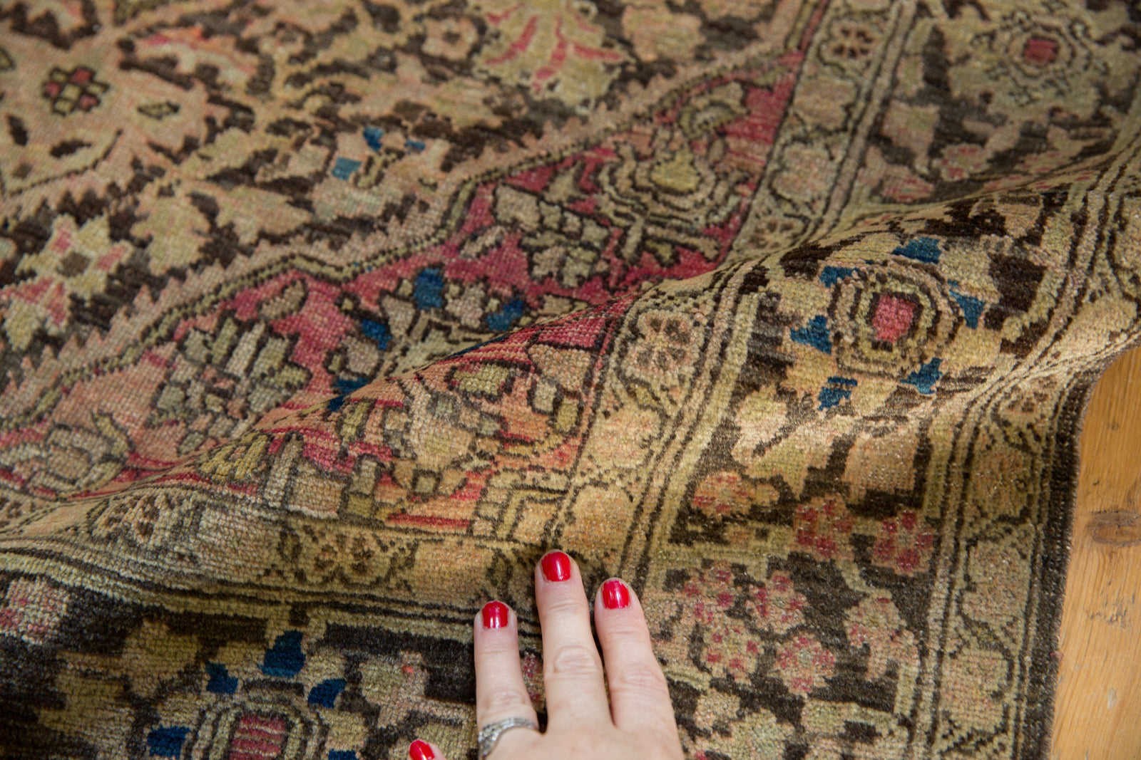 3x5 Antique Farahan Sarouk Rug