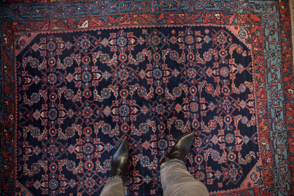 5x6 Vintage Engelas Square Rug