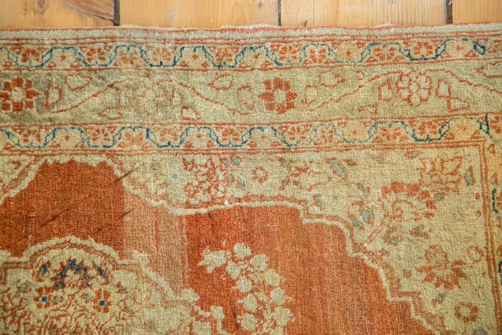 2x3 Fine Antique Haji Jalili Rug Mat
