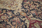 8.5x12 Unusual Antique Lavar Kerman Carpet