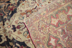 8.5x12 Unusual Antique Lavar Kerman Carpet