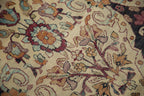 8.5x12 Unusual Antique Lavar Kerman Carpet