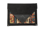 Handmade Rug Fragment Clutch