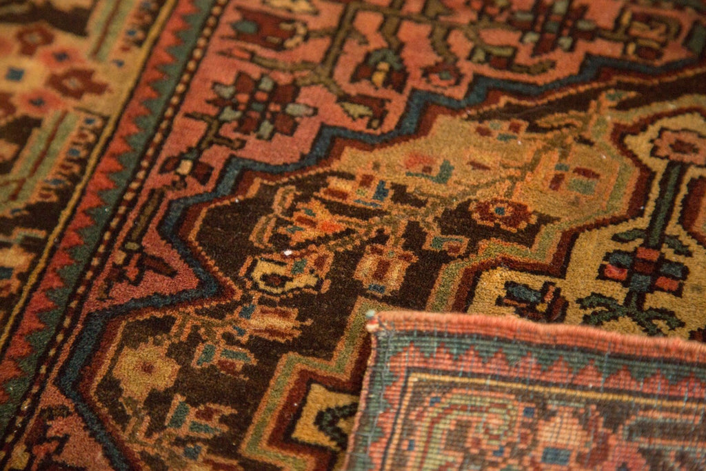 2x2 Vintage Josan Sarouk Square Rug Mat
