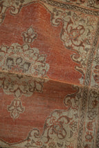 2x2.5 Distressed Antique Jalili Tabriz Rug Mat