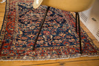 3.5x5 Vintage Distressed Fine Bibikabad Rug