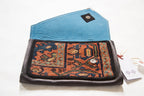 Handmade Rug Fragment Clutch