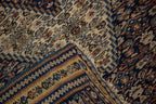 3.5x5 Antique Senneh Kilim Rug