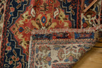 2x2.5 Antique West Persian Square Bag Face Rug Mat