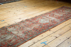 2x13.5 Antique Heriz Rug Runner