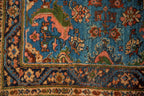 3x3.5 Vintage Fine Engelas Square Rug