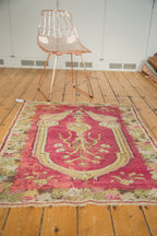 3.5x4.5 Antique Karabagh Square Rug