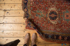 4x4.5 Antique Fine Karaja Square Rug