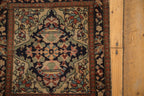 RESERVED 1.5x2 Antique Farahan Sarouk Square Bag Face Rug Mat