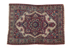 2x2.5 Antique Kermanshah Square Rug Mat
