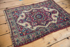 2x2.5 Antique Kermanshah Square Rug Mat