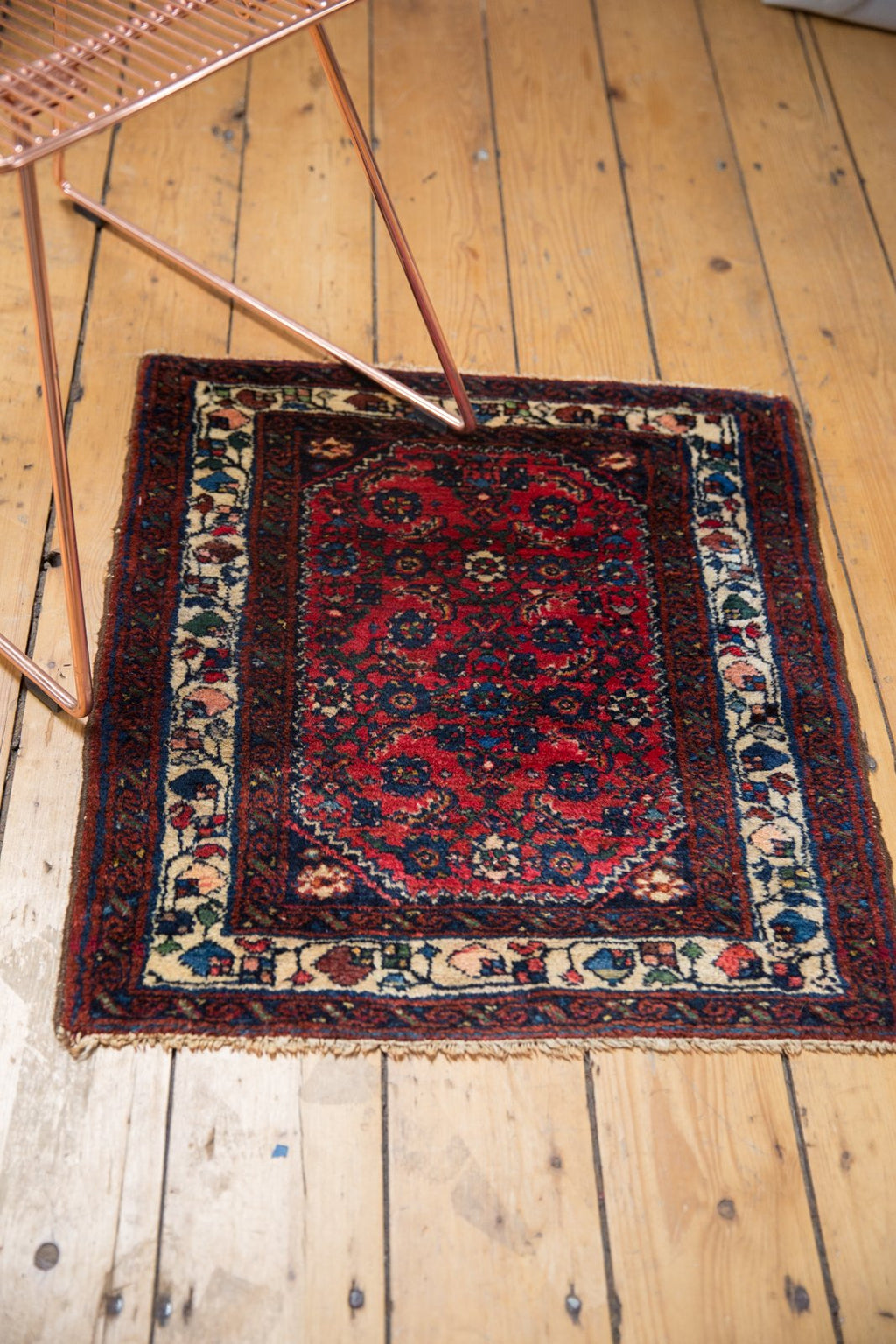 2x2.5 Vintage Engelas Square Rug Mat