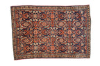 2.5x4 Vintage Tabriz Sennehbaft Rug