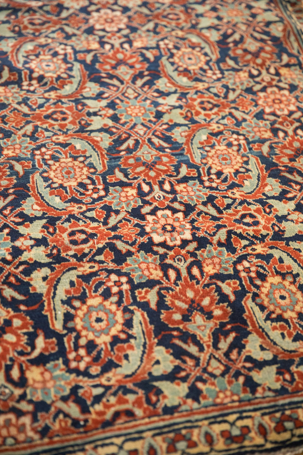 2.5x4 Vintage Tabriz Sennehbaft Rug