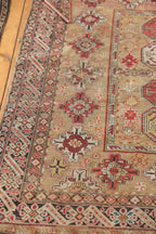 4x4.5 Antique Caucasian Square Rug