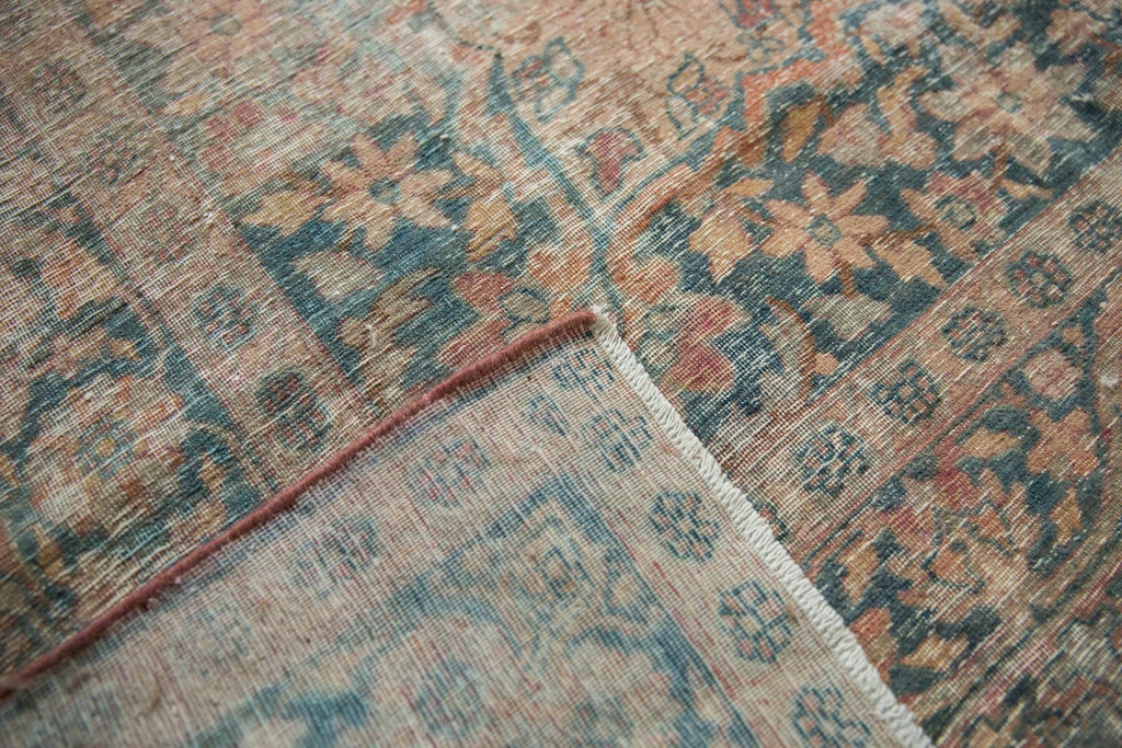 12x18.5 Antique Distressed Kermanshah Carpet
