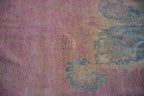 12x18.5 Antique Distressed Kermanshah Carpet