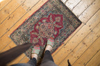 2x3 Antique Kerman Rug Mat