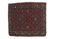 2x2.5 Antique Fine Hamadan Square Rug Mat