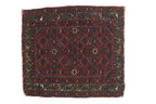 2x2.5 Antique Fine Hamadan Square Rug Mat