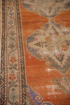 3.5x11 Vintage Distressed Oushak Rug Runner