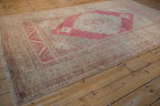 5x8.5 Vintage Distressed Oushak Carpet