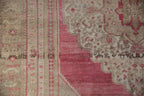 5x8.5 Vintage Distressed Oushak Carpet
