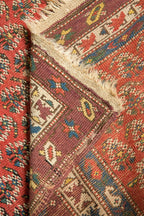 4x8 Antique Caucasian Rug Runner