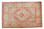 6x9 Vintage Distressed Oushak Carpet