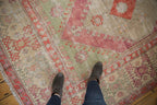 6x9 Vintage Distressed Oushak Carpet