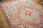 6x9 Vintage Distressed Oushak Carpet