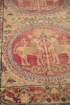 3x11.5 Antique Kerman Rug Runner