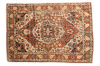 2.5x4 Antique Haji Jalili Tabriz Rug