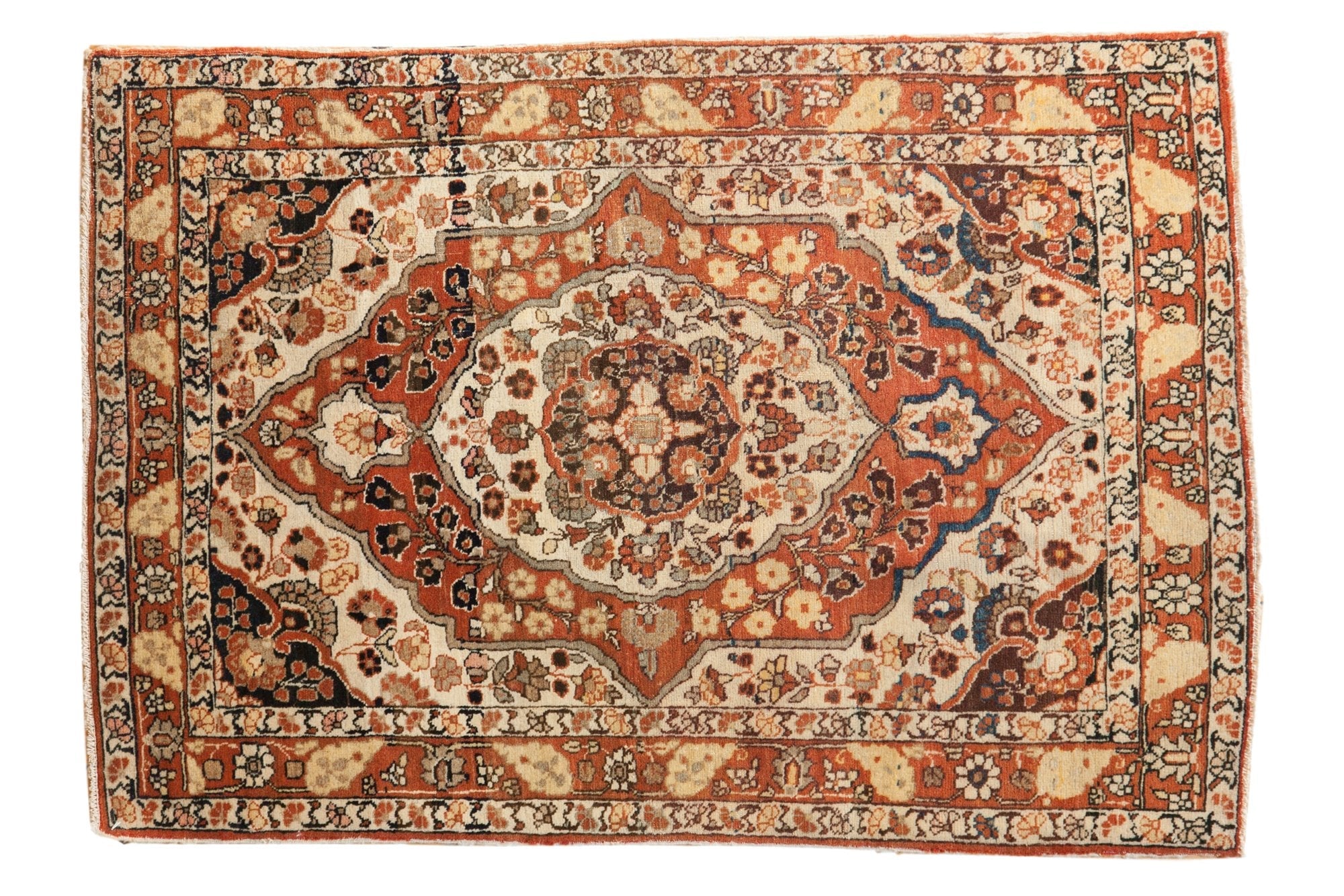 2.5x4 Antique Haji Jalili Tabriz Rug