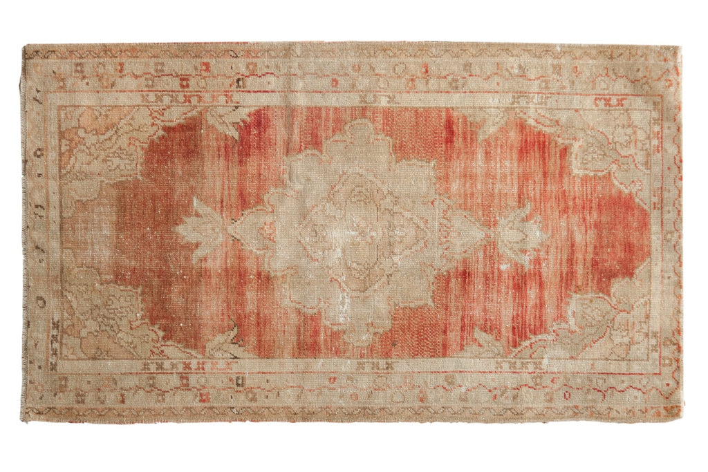 2.5x4.5 Vintage Distressed Oushak Rug